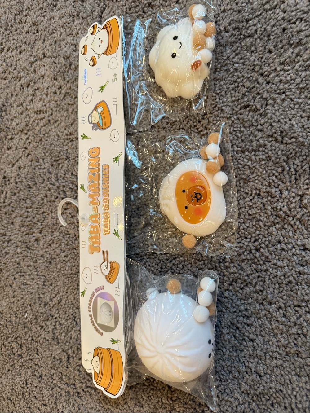 SUPER RARE Taba-Mazing Taba Squishies Trio -